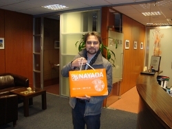 В офисе компании NAYADA-NEVA были вручены награды призерам Архиконкурса 2009 года.