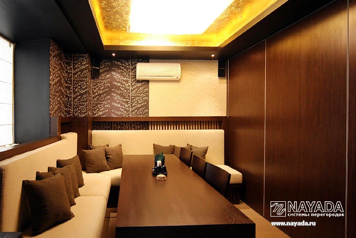 Перегородки для кафе и ресторанов
