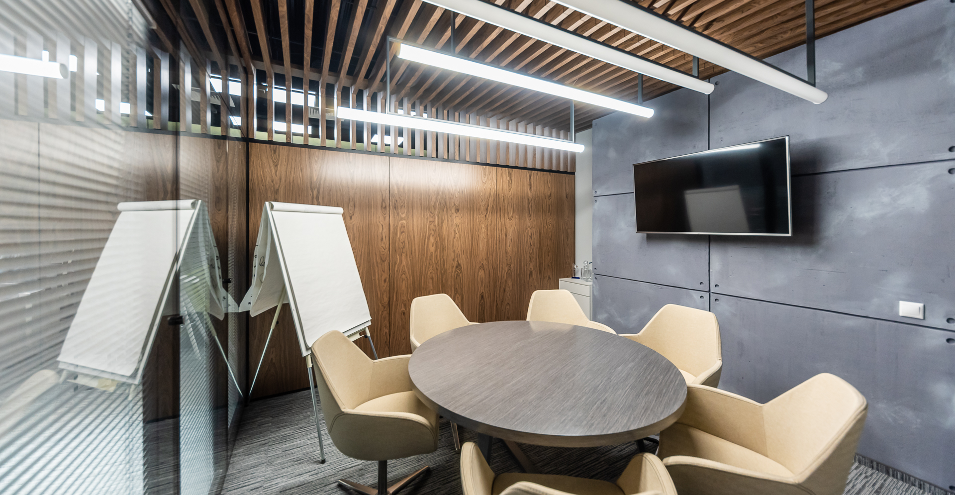 Фото проекта: Установка перегородок Intero-400 в НЕО ГЕО. Изображение № 10