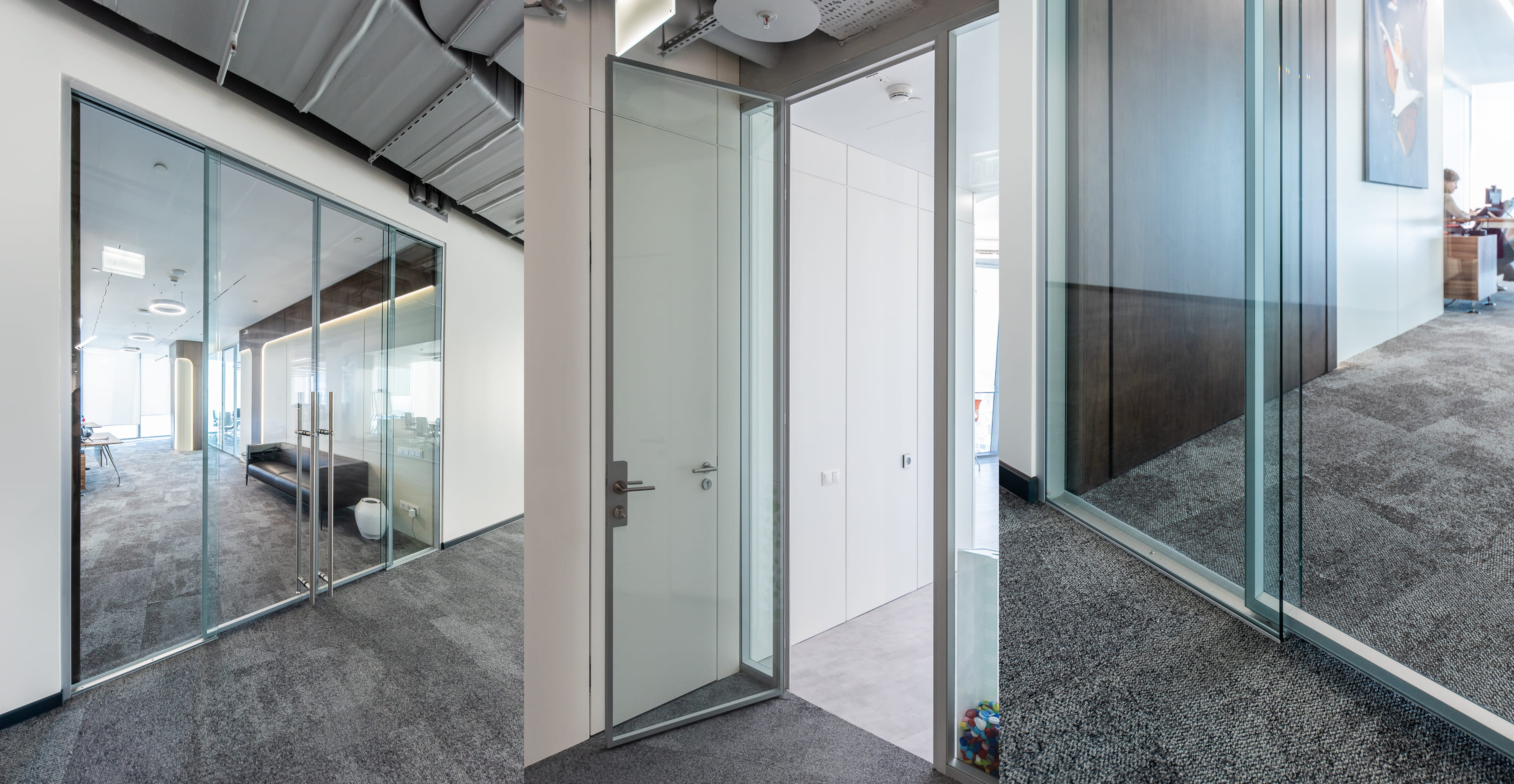 Фото проекта: Установка перегородок, дверей, панелей и мебели в Pesco Switzerland AG. Изображение № 5